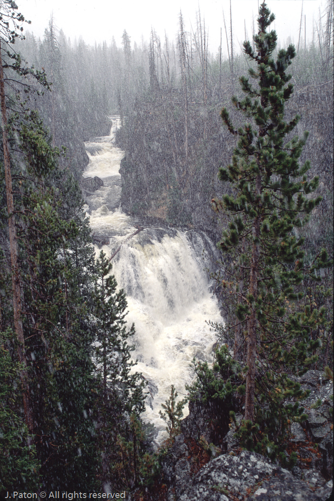 Kepler Cascades   Yellowstone National Park,, Wyoming