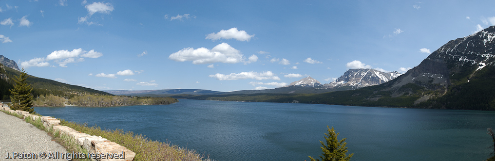 Glacier National Park Panorama   Glacier National Park, Montana