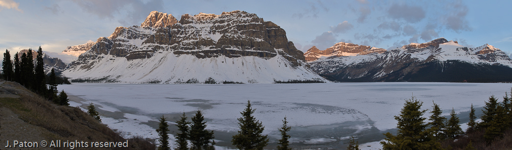 Sunrise at Bow Lake   Icefield Parkway, Banff National Park, Alberta Canada