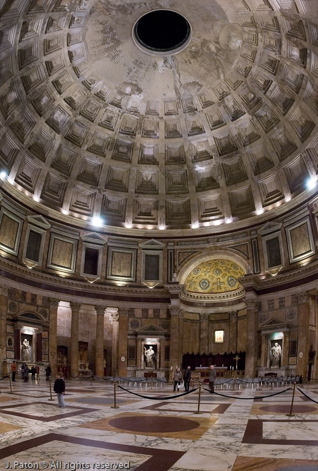 Pantheon Interior   Rome, Italy