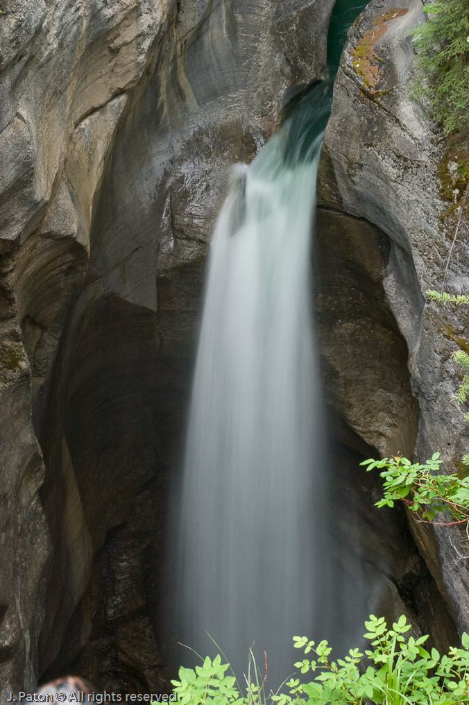 Maligne Canyon Waterfall   Jasper National Park, Canada