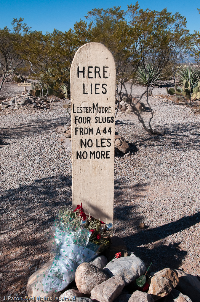    Boothill Graveyard, Tombstone, Arizona