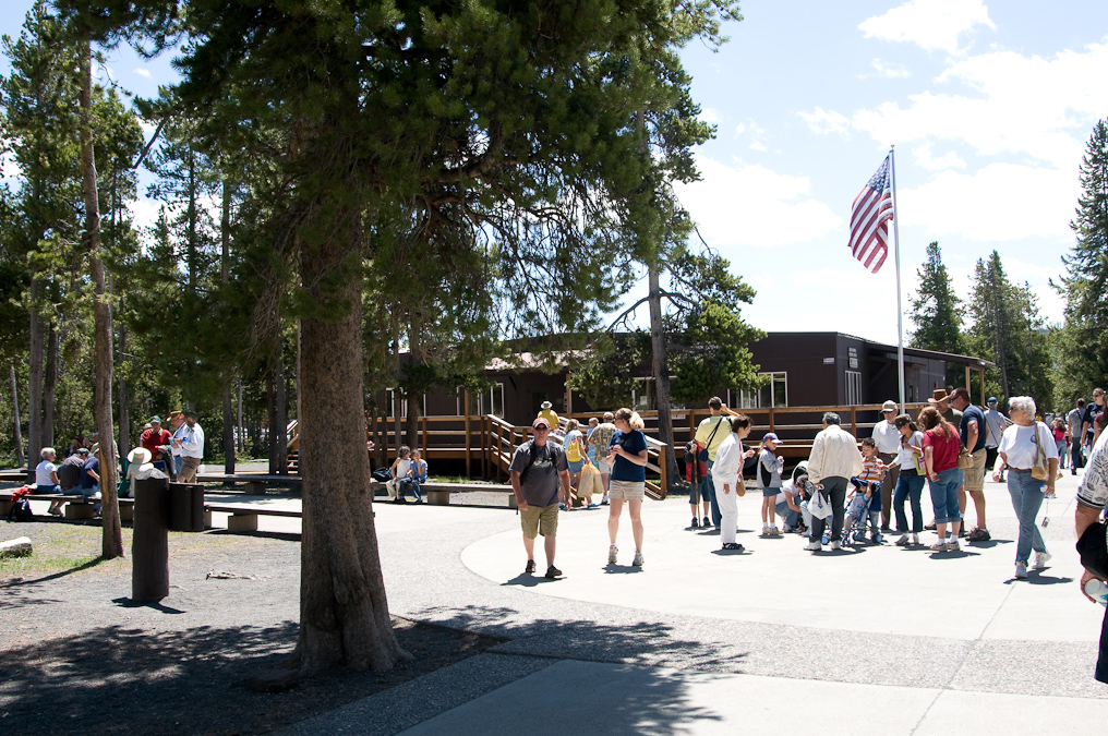 Temporary Visitor's Center   Upper Geyser Basin, Yellowstone National Park