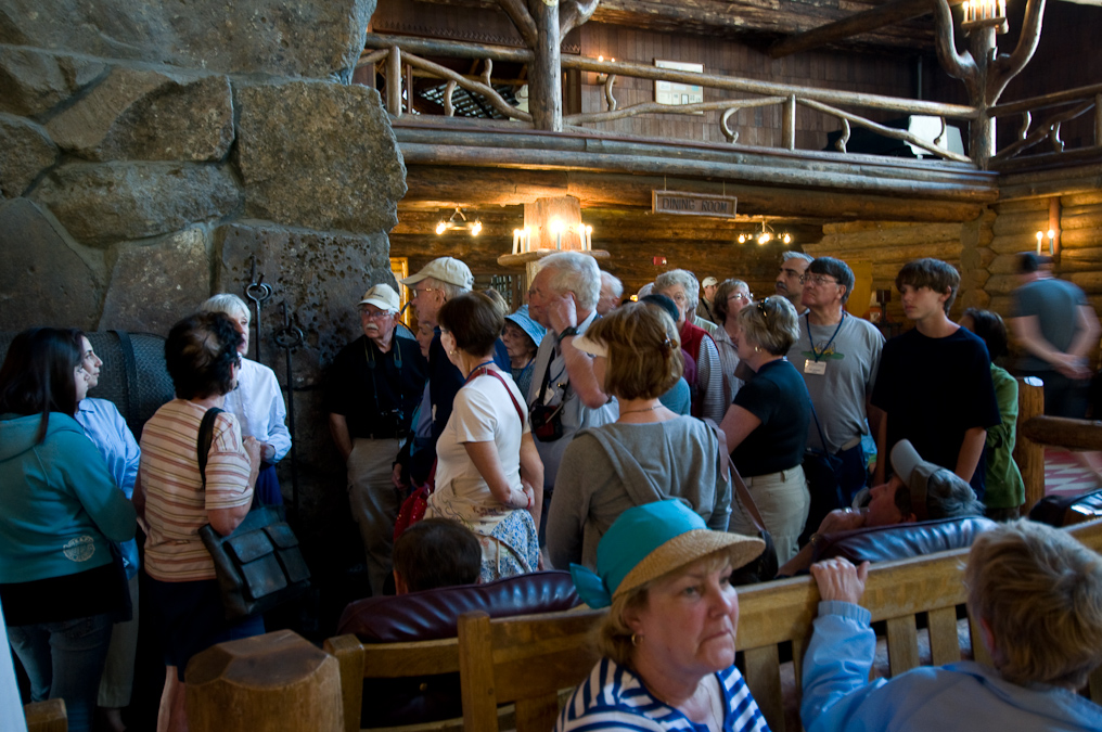 Old Faithful Inn Tour   Upper Geyser Basin, Yellowstone National Park