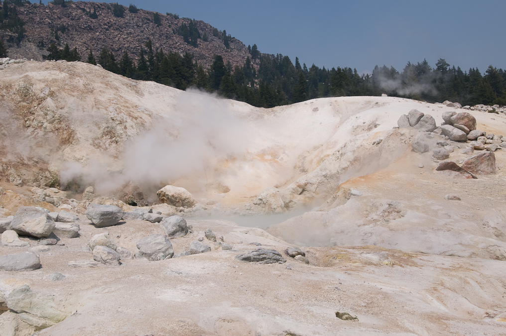 Big Boiler Fumarole   Lassen Volcanic National Park