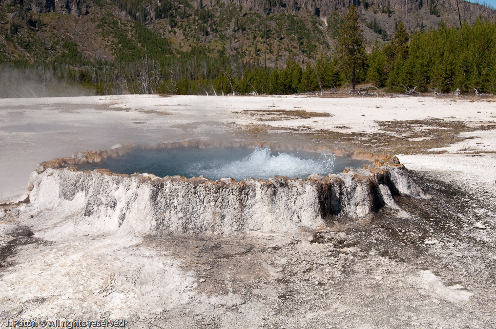 Punch Bowl Spring   Upper Geyser Basin, Yellowstone National Park, Wyoming