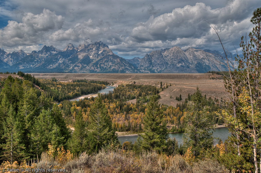 Snake River Overlook   Grand Teton National Park, Wyoming