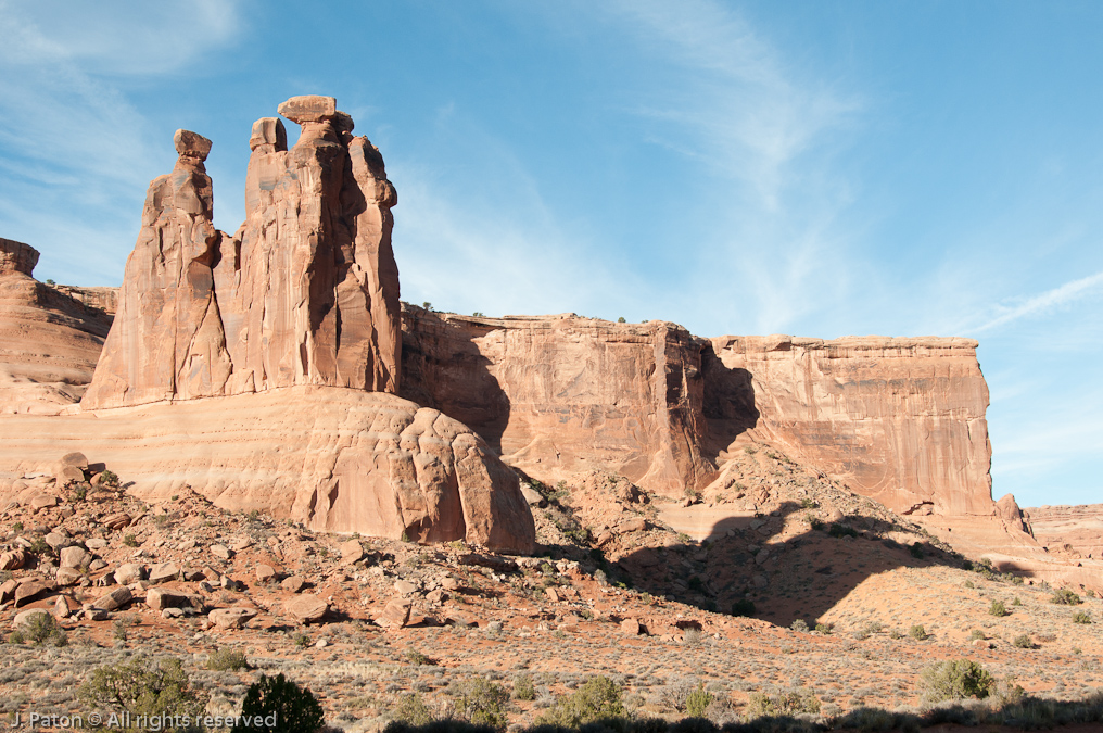 The Three Gossips   Arches National Park, Utah