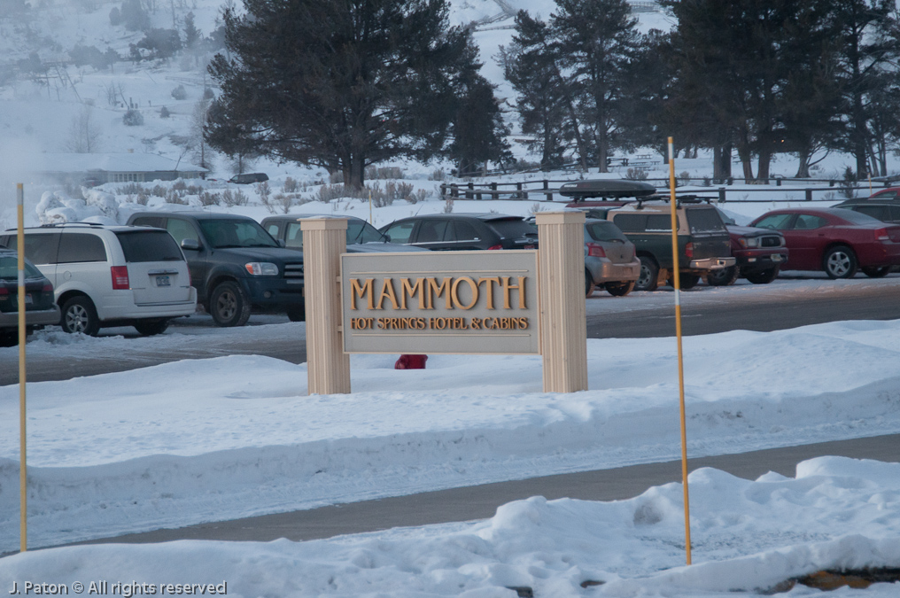 Mammoth Hot Springs Hotel   Mammoth Hot Springs, Yellowstone National Park, Wyoming