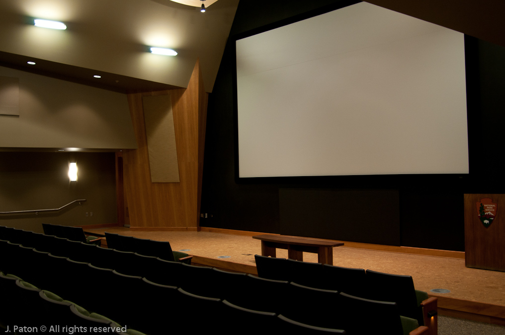 New Visitors Center Auditorium   Old Faithful Area, Yellowstone National Park, Wyoming