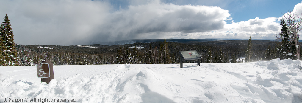 Lunch View   North of Canyon Village, Yellowstone National Park, Wyoming