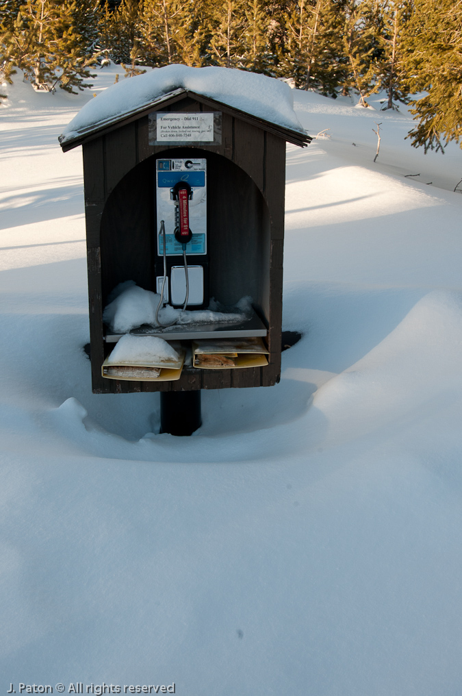 West Thumb Pay Phone   West Thumb, Yellowstone National Park, Wyoming