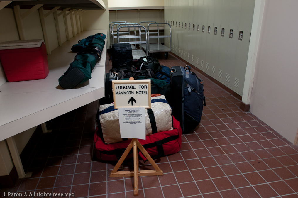 Snow Lodge Locker Room   Old Faithful Area, Yellowstone National Park, Wyoming