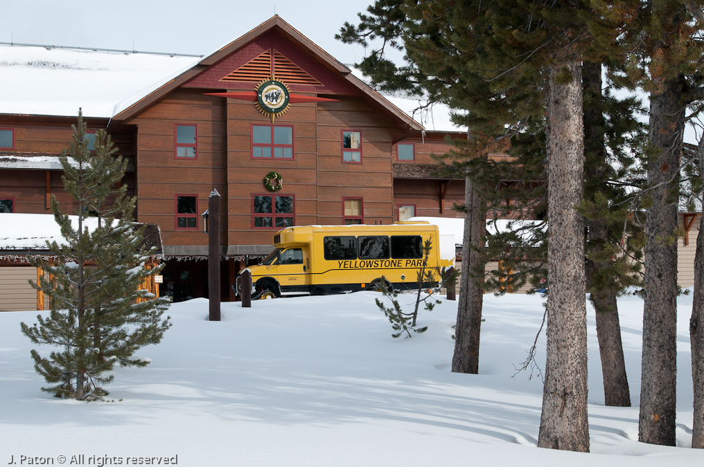 Snow Lodge   Old Faithful Area, Yellowstone National Park, Wyoming