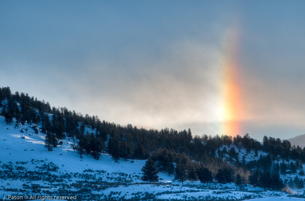 Winter Sunrise in Lamar Valley   Lamar Valley, Yellowstone National Park, Wyoming