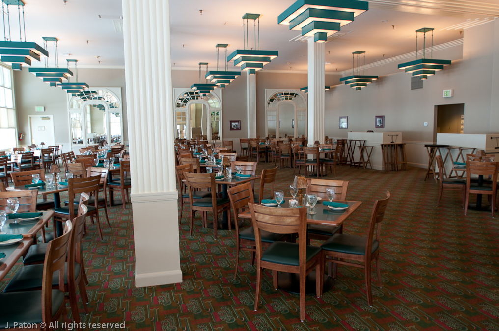 Mammoth Hot Springs Restaurant   Mammoth Hot Springs Hotel, Yellowstone National Park, Wyoming