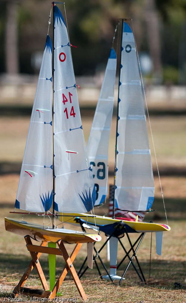 US One Meter Model Sailboats National Championship Regatta   Wickham Park, Melbourne, Florida