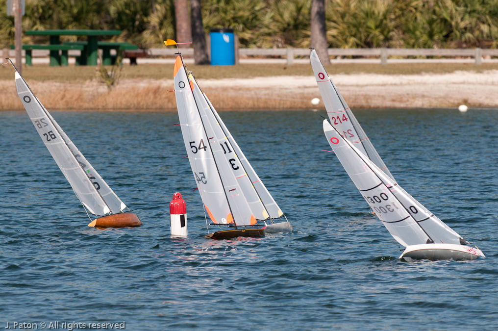 US One Meter Model Sailboats National Championship Regatta   Wickham Park, Melbourne, Florida